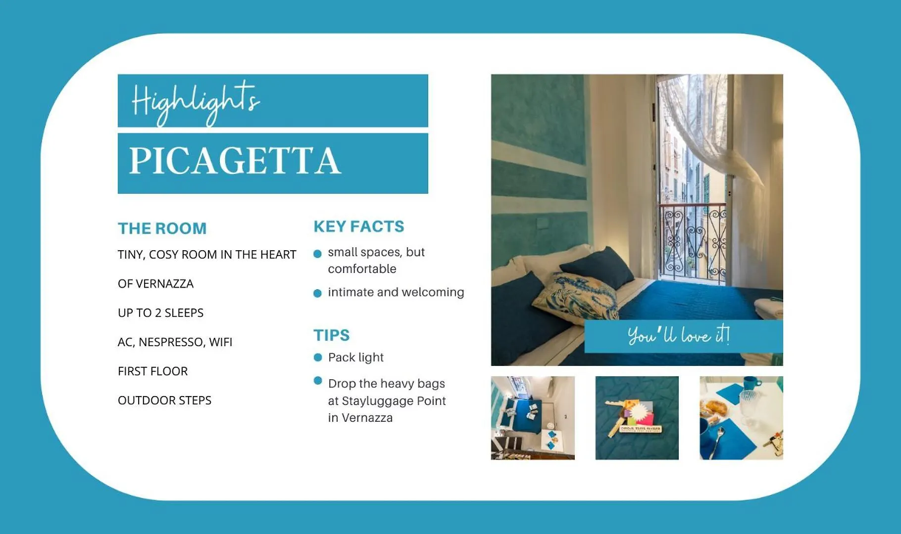 Picagetta Apartment Vernazza